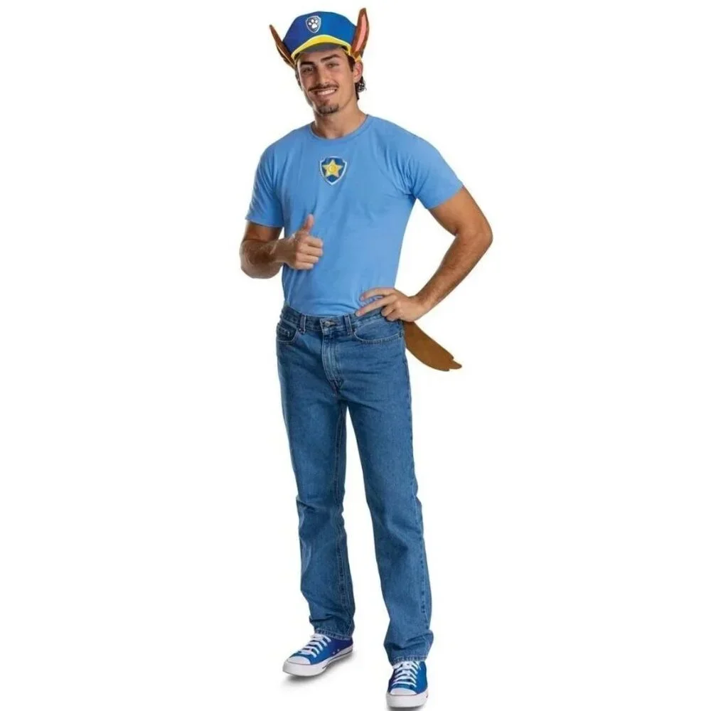 PAW Patrol Nickelodeon Chase Adult Costume Accessories Kit One Size